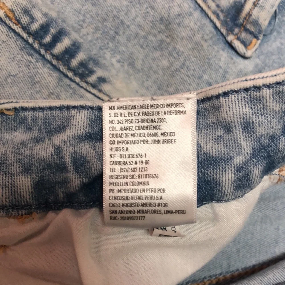 American eagle ne(x)t level stretch curvy super hi-rise leggings distressed - Picture 9 of 9